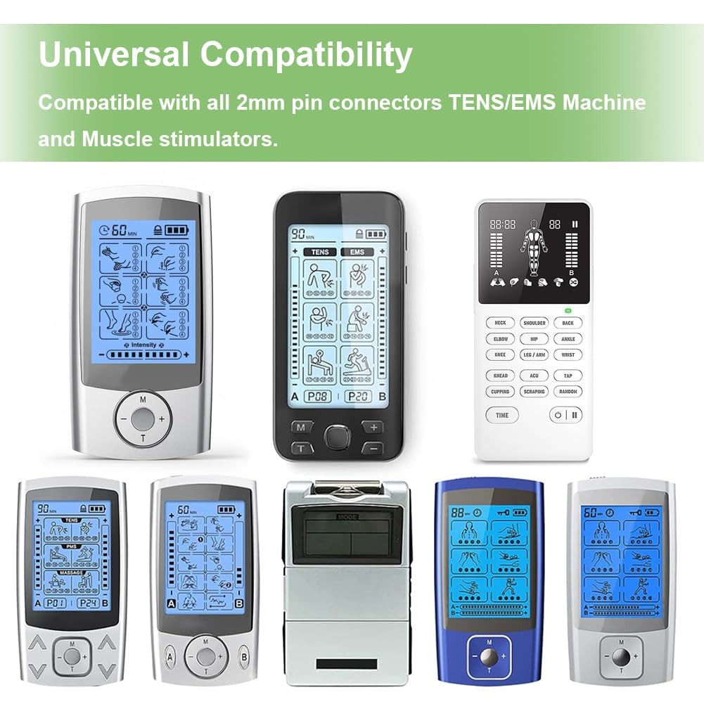 Tens Unit Electrode Pads for Shoulder Waist & Knee 4 * 6″ Large Butterfly TENS U