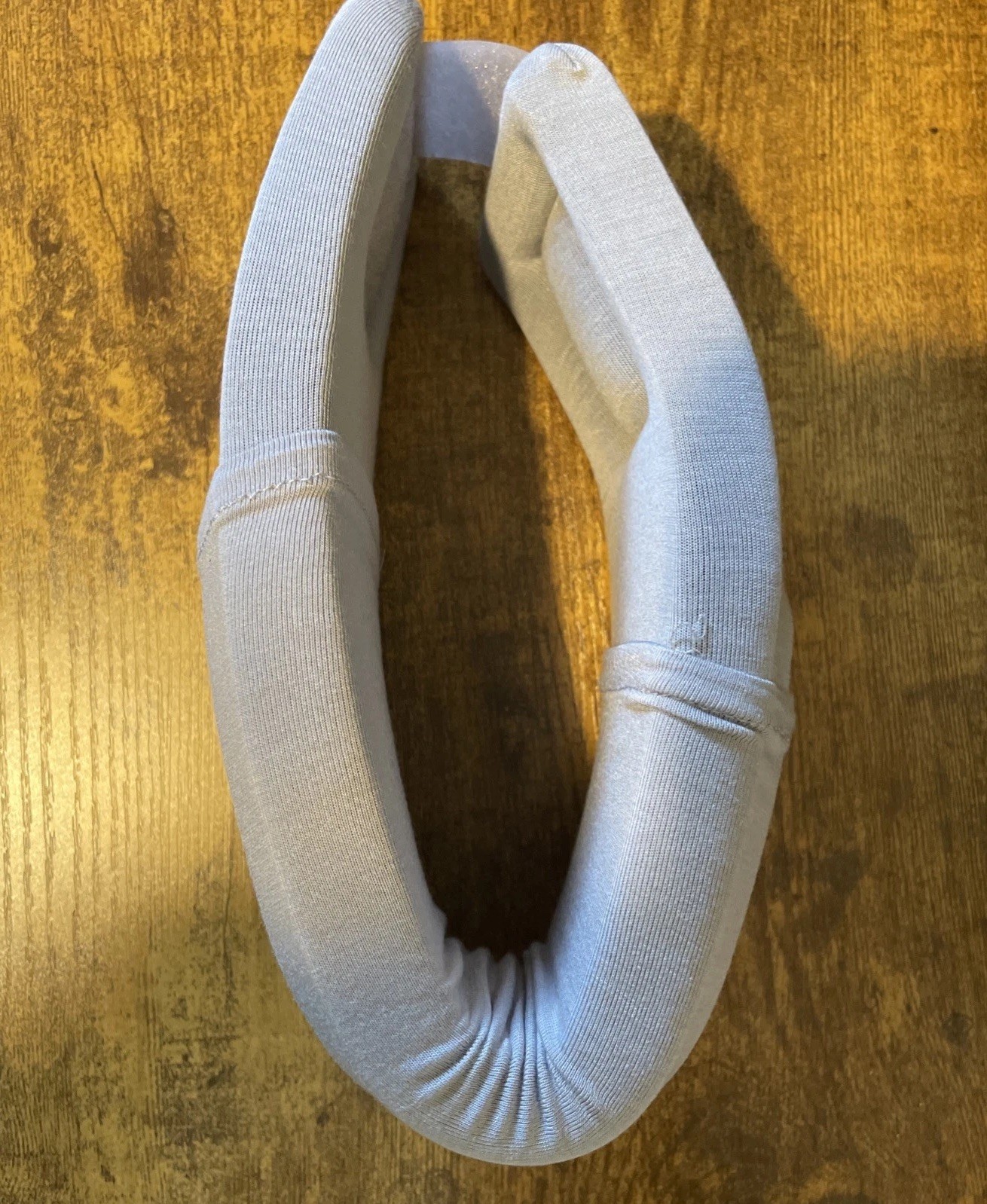 New In Package Soft Foam Gray Adjustable Personal Injury Neck Pillow