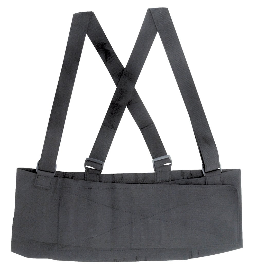 DMI Deluxe Work Belt Back Support Brace Lumbar Support with Adjustable, Removabl