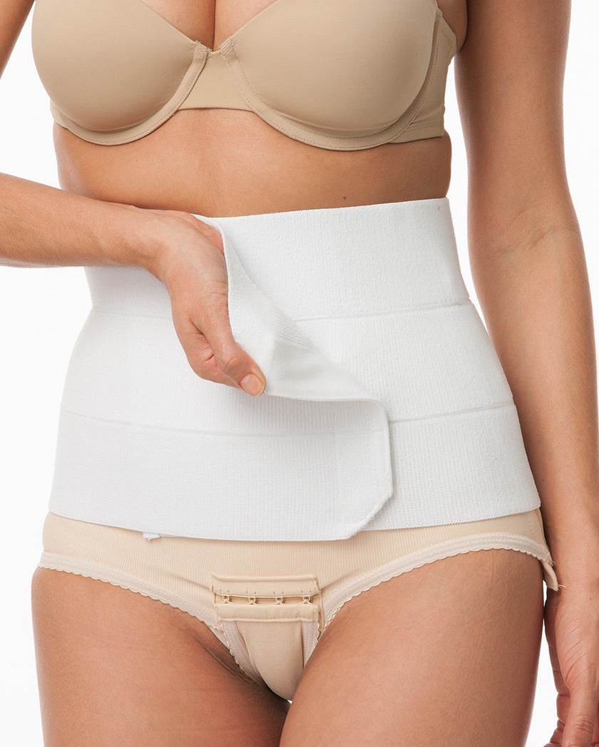 Isavela 9″ Abdominal Binder AB01 Adjustable Post-Op Support Size LG/XL 3 Panels