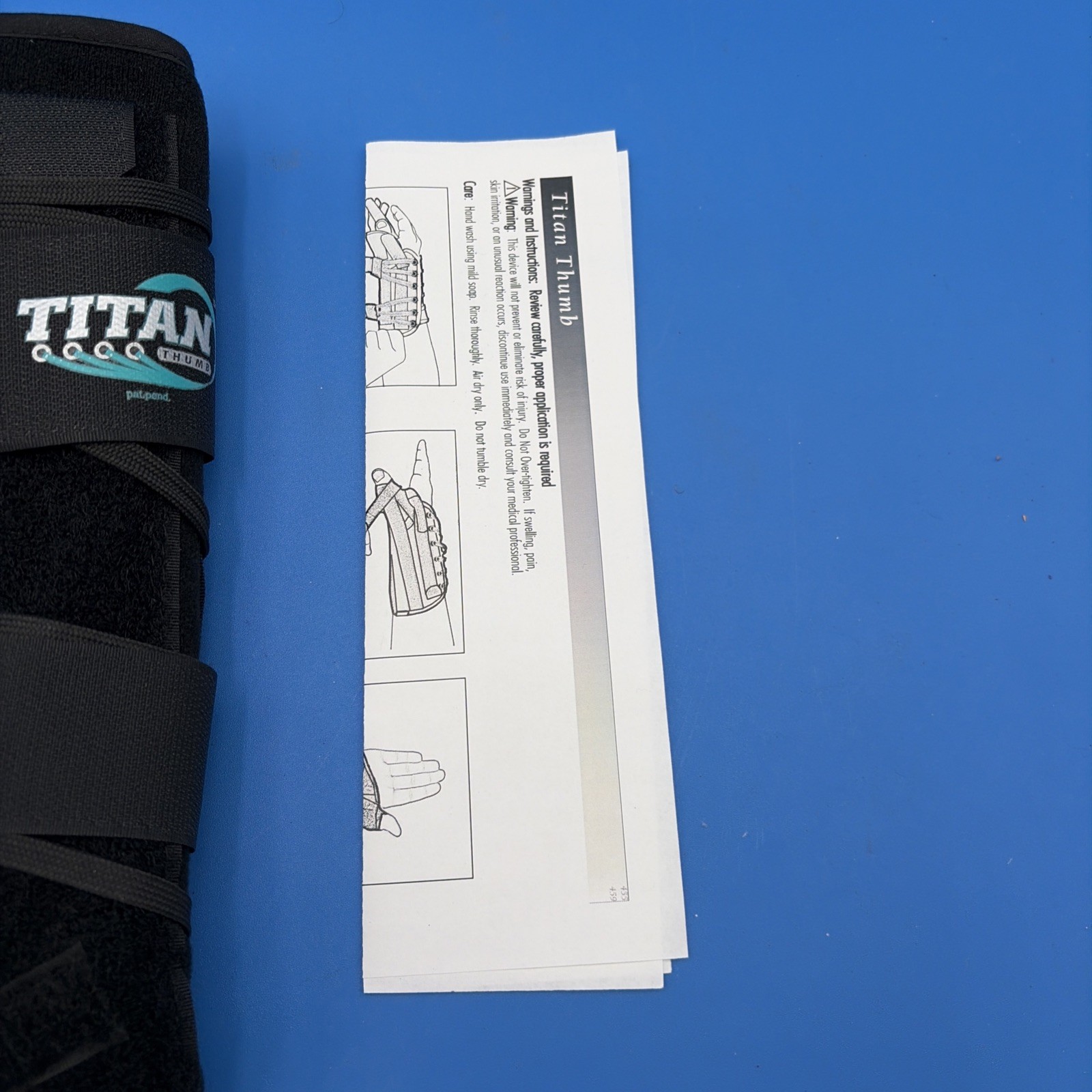 Hely & Weber Long Titan Thumb , 459-RT, Size Universal, Right