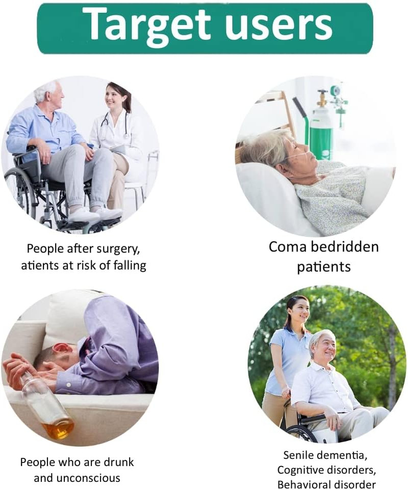 Vest Restraint Suit for Bed or Wheelchair Anti-Fall Medical Bed Restraint Strap