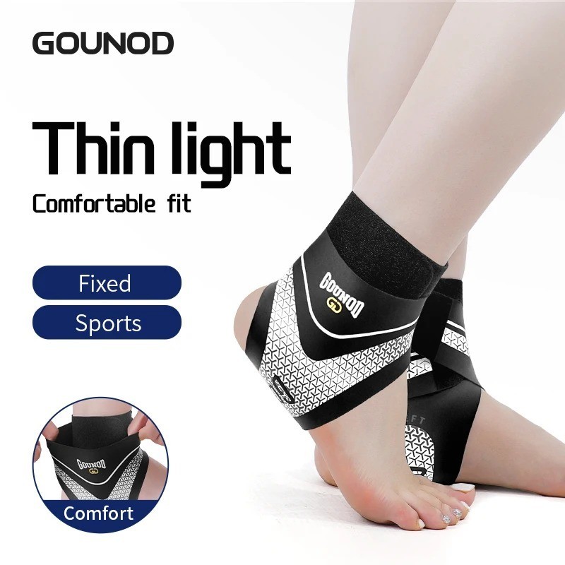 Adjustable Ankle Brace Compression Sleeve Support Fasciitis Pain Relief US