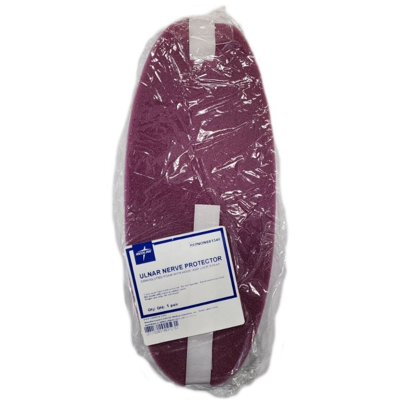 *1-Pack* Medline Ulnar Nerve Protector Foam With Hook and Loop Strap NON081340