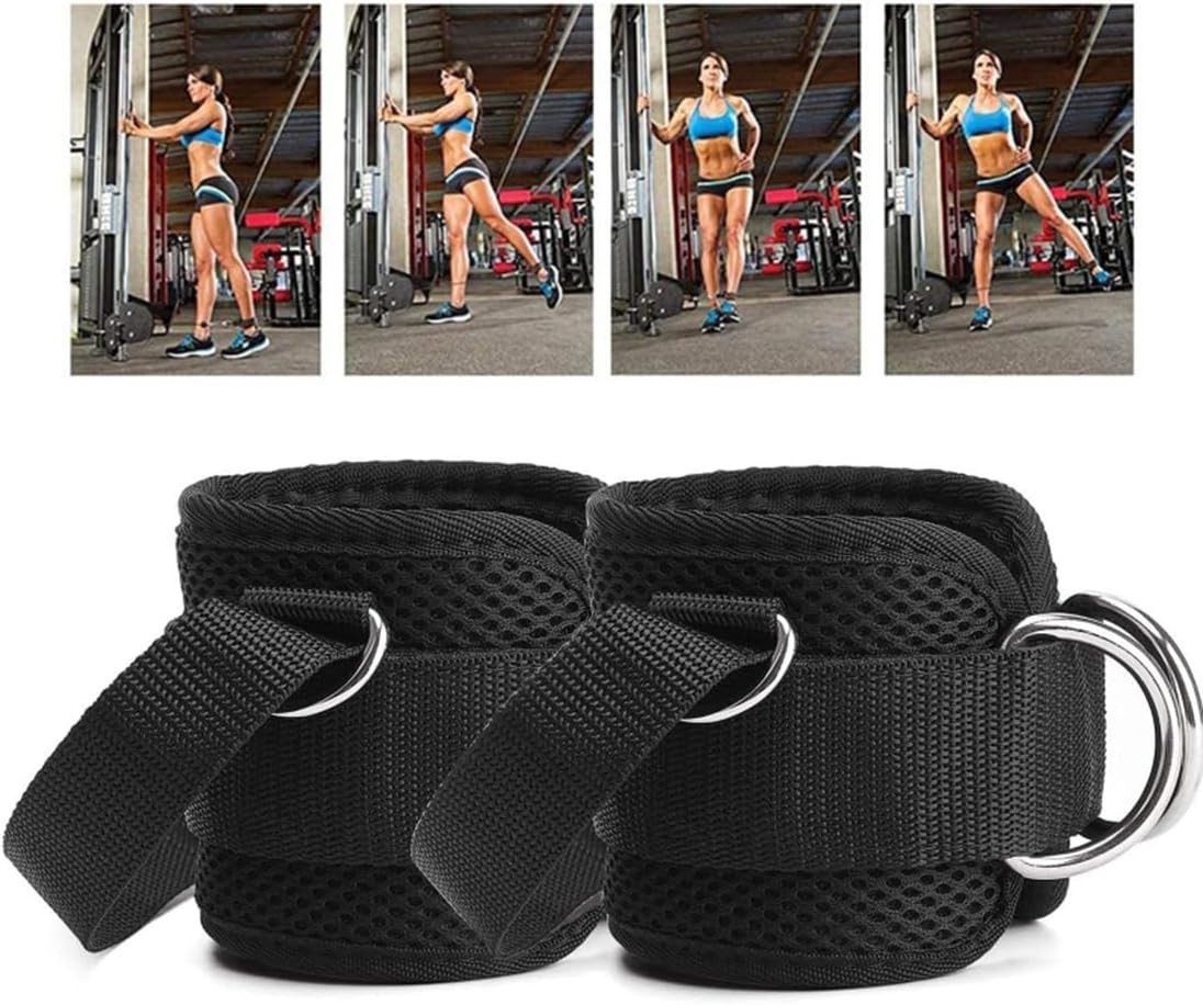 Lightweight Ankle Protectors with D-Ring Attachments – Enhance Workout Stability
