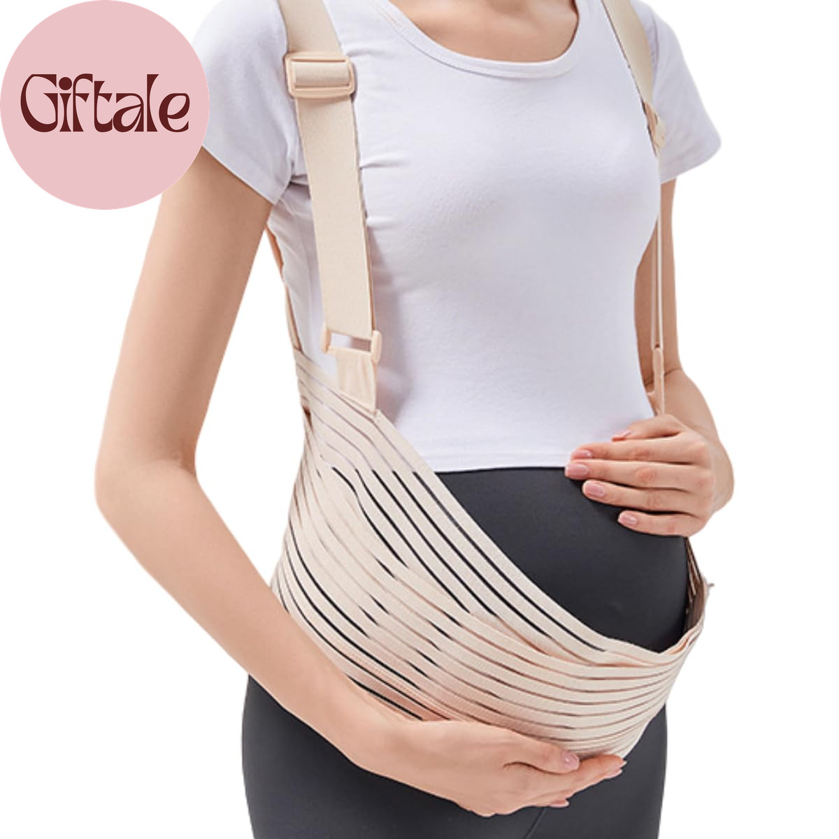 Pregnancy Support Abdominal Band Maternity Belly Belt Brace Adjustable Pregnant