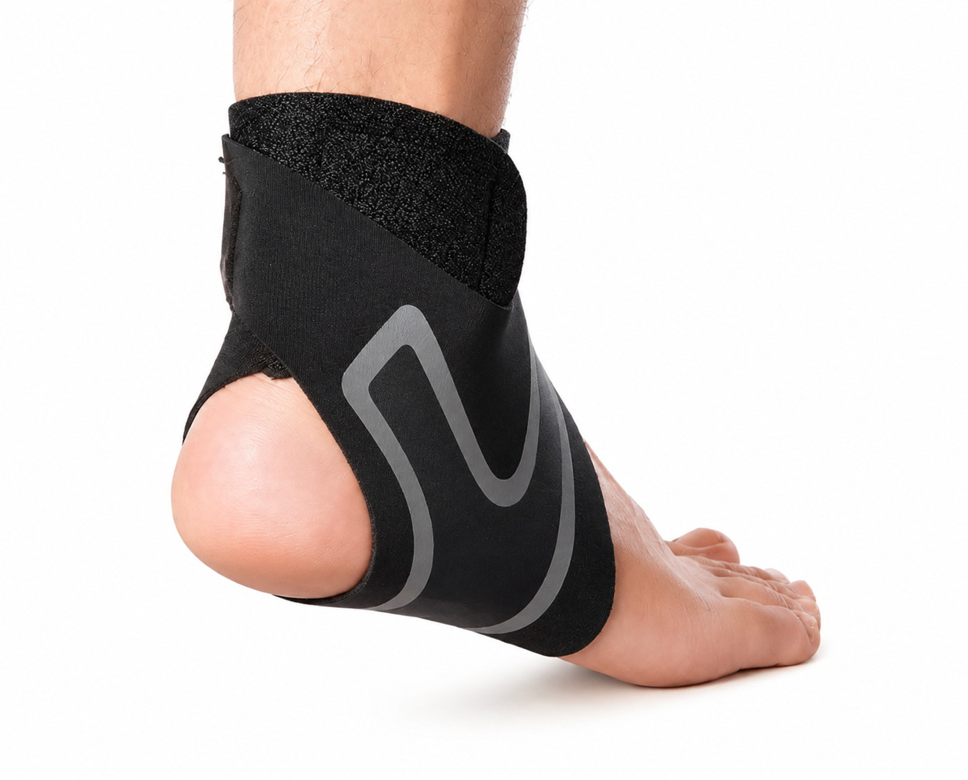 Ankle Brace Support Compression Sleeve Foot Wrap Sports Sprain Pain Relief