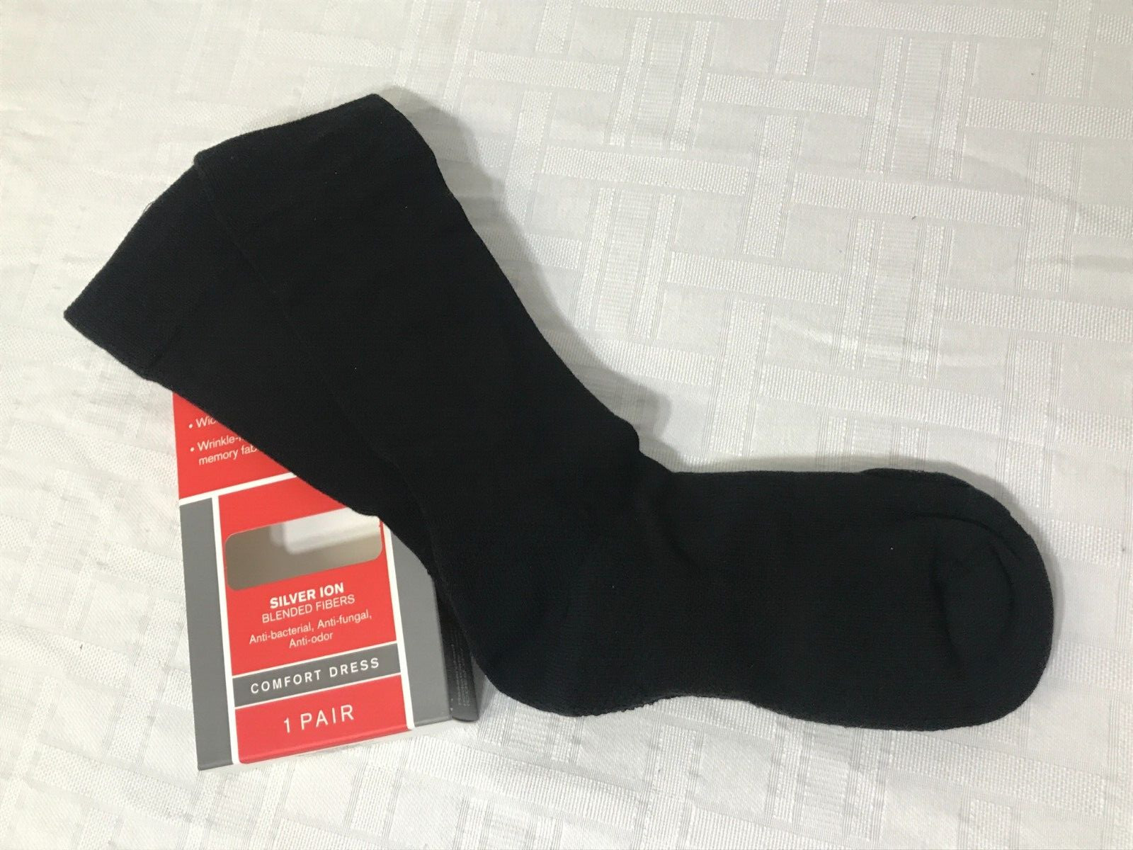 NEW! Swiss Therapeutic Diabetic Sock Black Unisex Size C Men’s Size 8-11 NOS