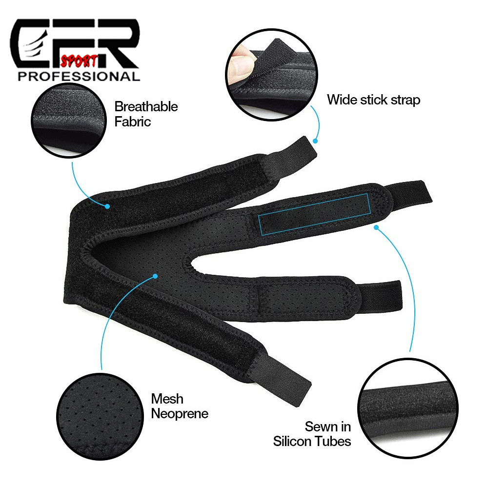 Knee Brace Support Patella Gel Strap Sport Joint Pain Relief Arthritis Running