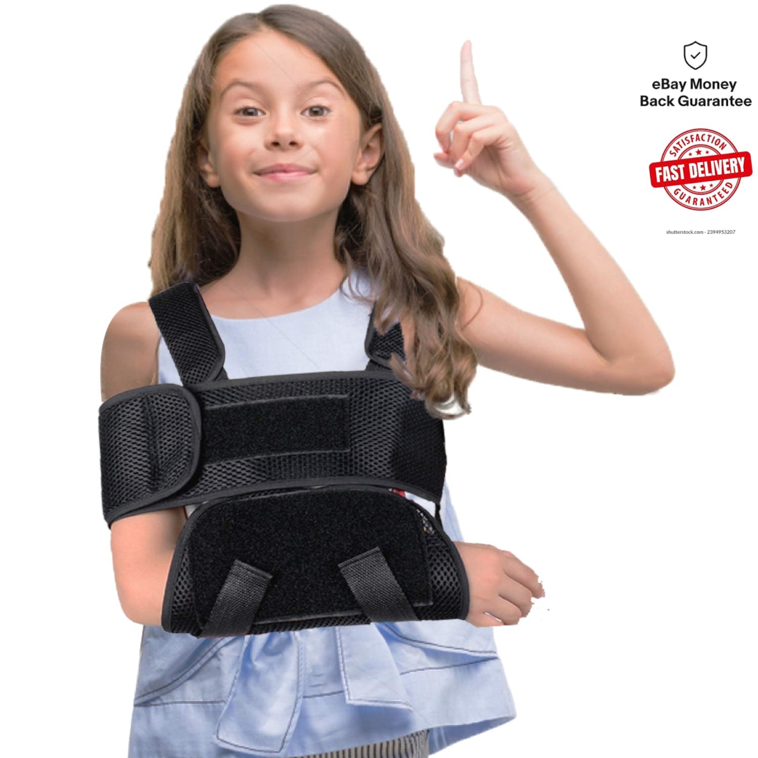 Ergonomic Kids Arm Immobilizer – Lightweight & Comfortable for Active Recovery
