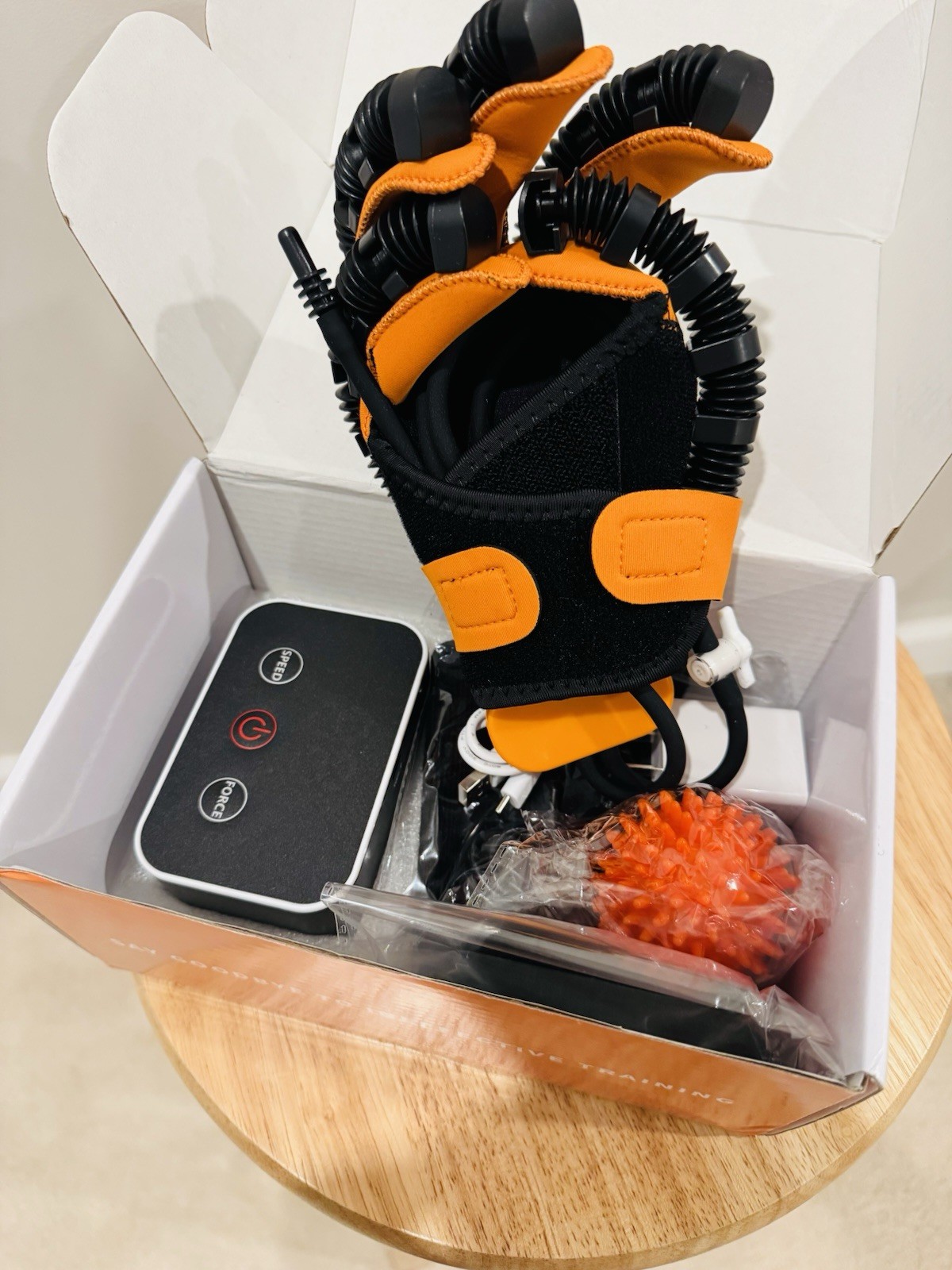 Hand Function Flexibility Training Device Robot Glove Medium Right Hand