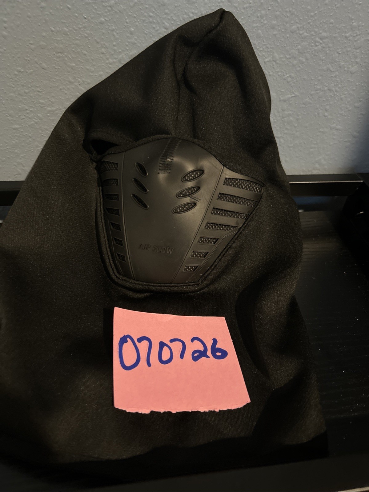 Ventilated Balaclava, Neoprene & Rubber Motorcycle, Cold Weather Face Protector
