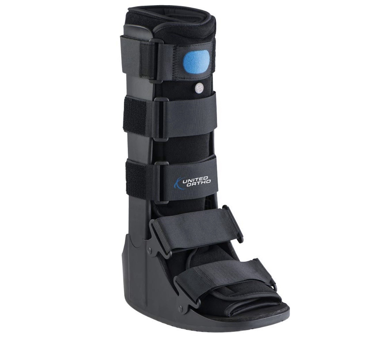 United Ortho Cam Walker Fracture Boot Unisex Adult Medium – Black