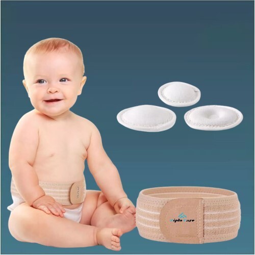 Umbilical HERNIA BELT Navel Truss Support infant ABDOMINAL binder free P&P