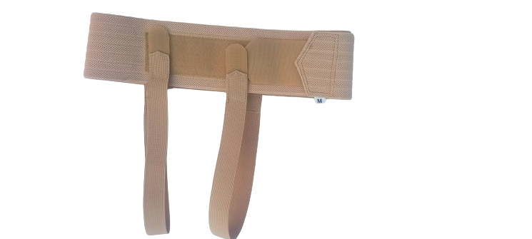Inguinal Hernia Support Belt Double Truss Brace Pads Adjustable Elastic NEW