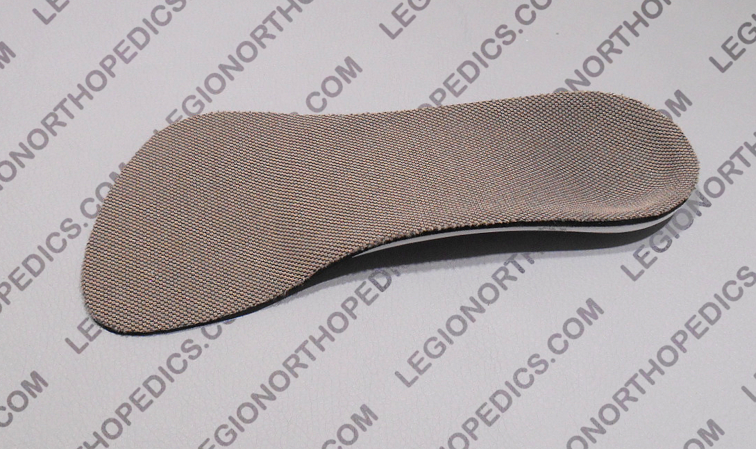 Arch supports – Pre-made orthotic plastic size 4 – 13 optional cover round heel