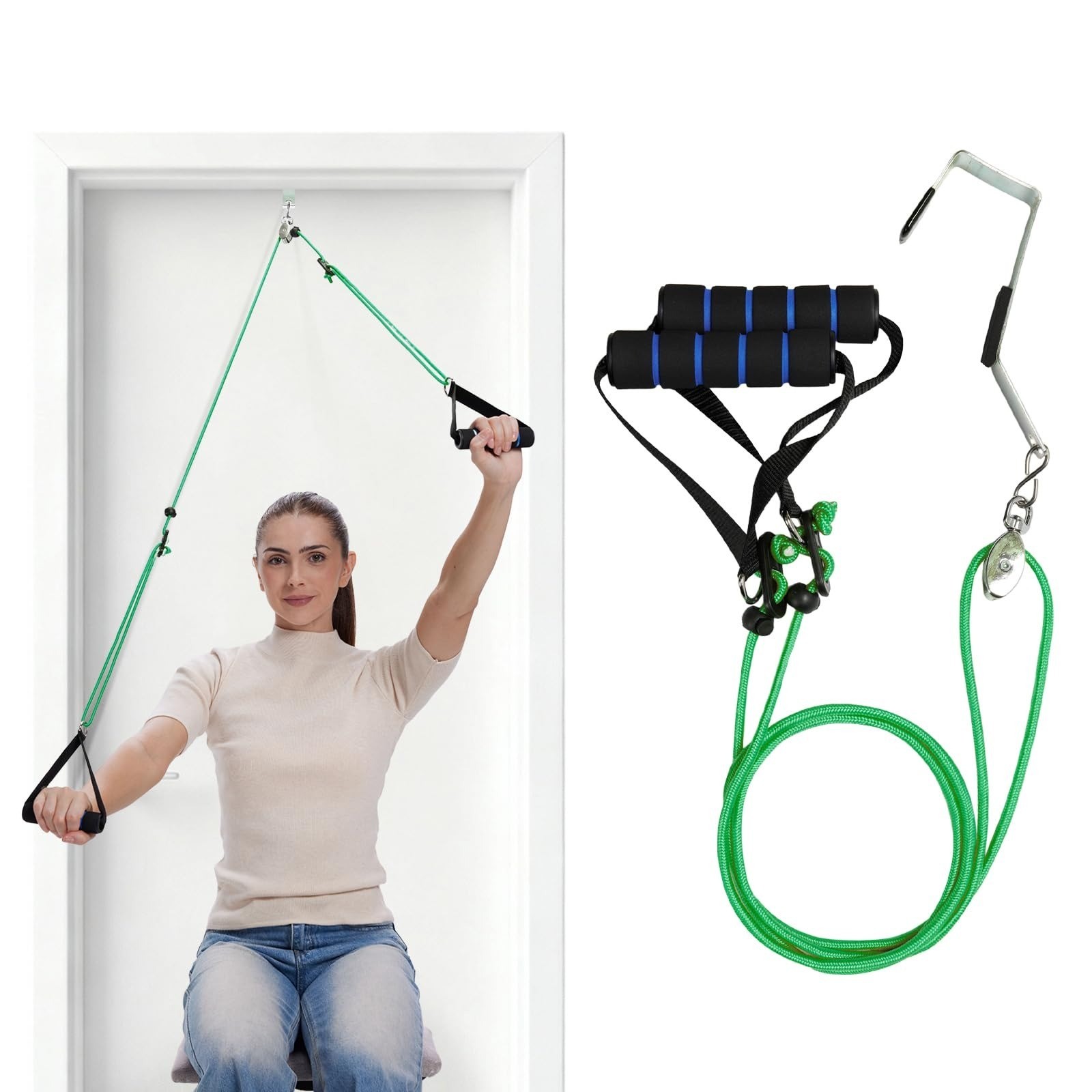 Shoulder Pulley for Physical Therapy – Rehab System for Shoulder Recovery