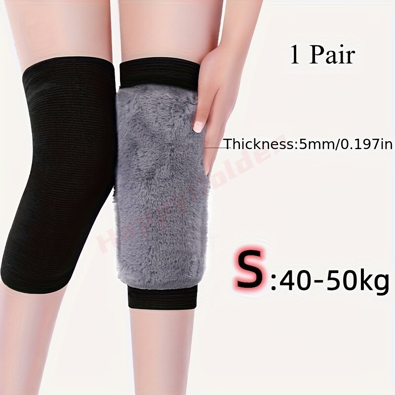 Winter Warm Knee Pads Women Men Elderly Cold Leg Arthritis Kneepad Knee Support