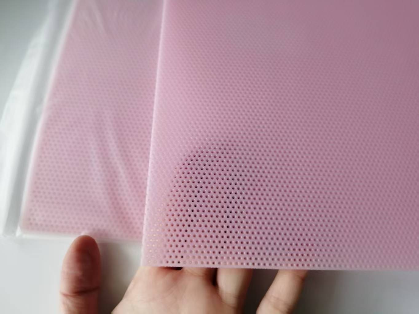 Thermoplastic Nasal Splint Sheet 30*30cm With/Without Sticker Pink 3pcs