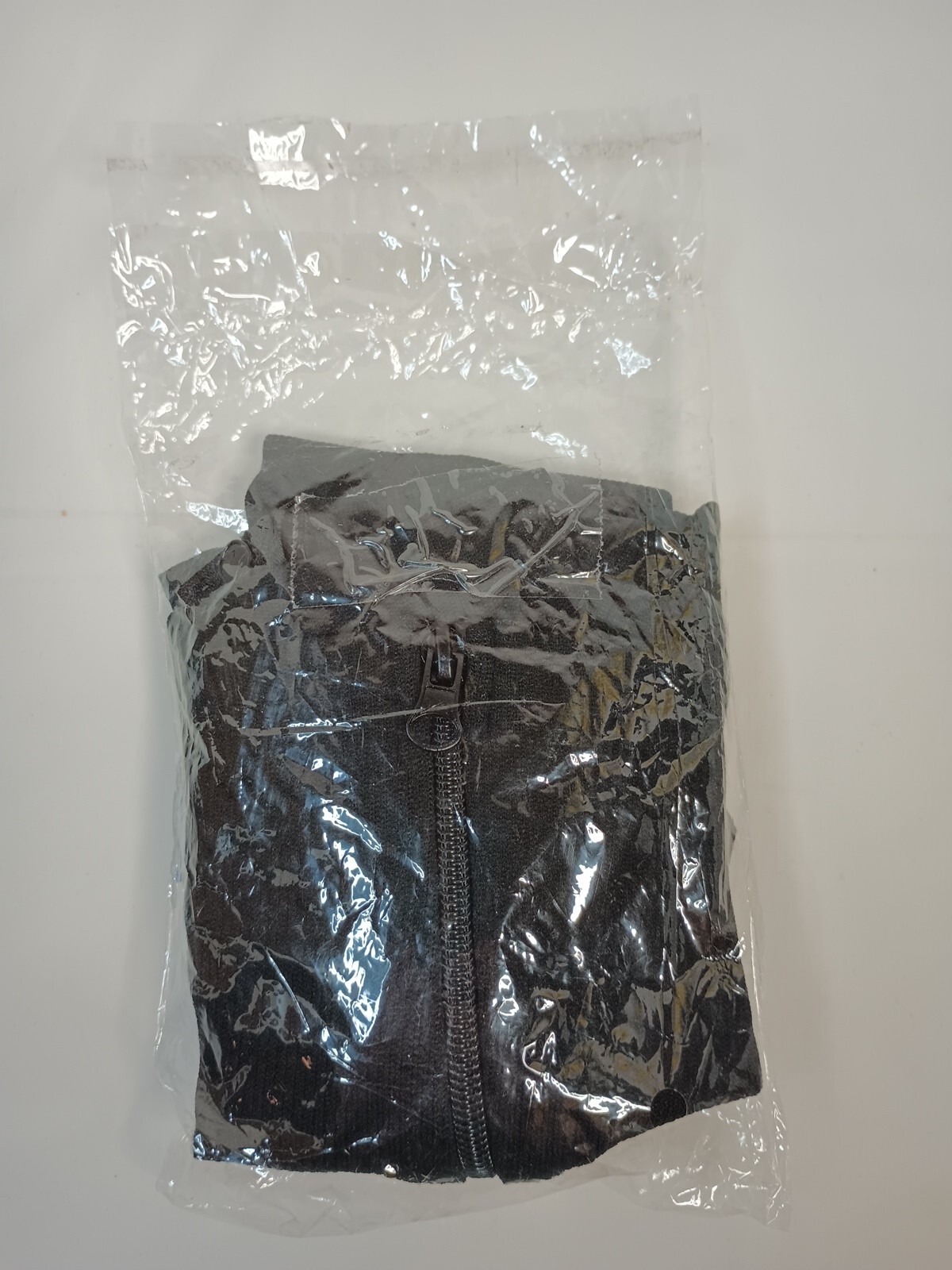 Black Zipper Open Toe Compression Crew Socks Unisex XXL New