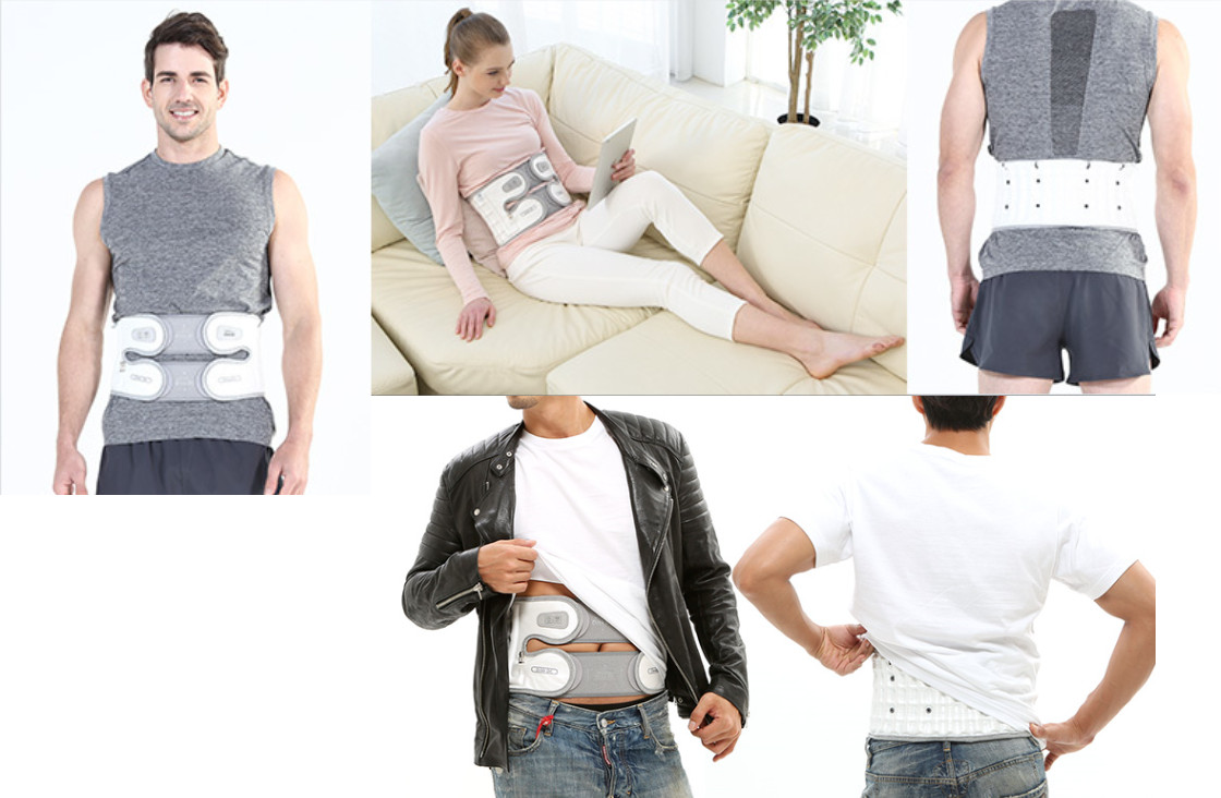 Disk Dr WG50 G2 Double Waist Disc Ambulatory Traction Belt Air Column Raise *2XL
