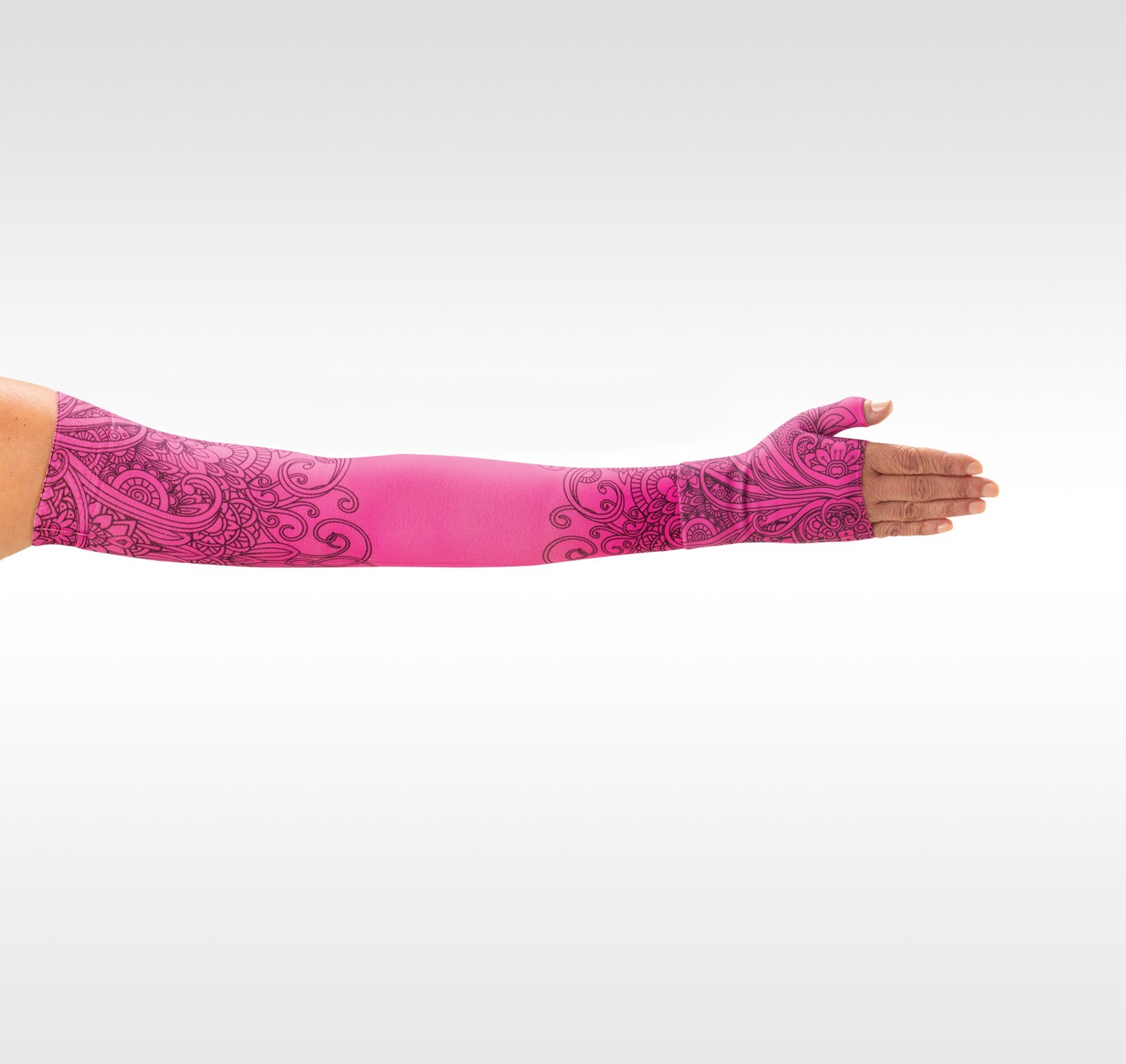 BOHO GROOVY Dreamsleeve Compression Sleeve by JUZO, Gauntlet Option, ANY SIZE