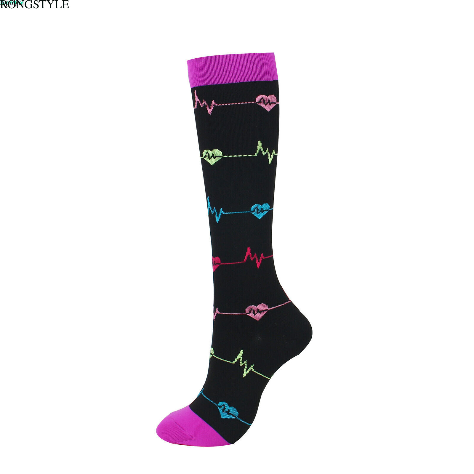 Compression Socks Stockings Mens Women 20-30 mmhg Leg Support Sports for Running