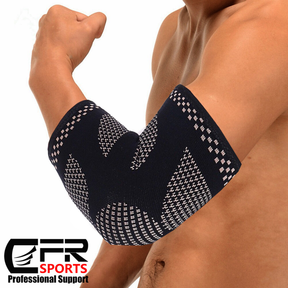 Adjustable Sports Compression Sleeve Elbow Support Brace Arthritis Arm Wrap Band
