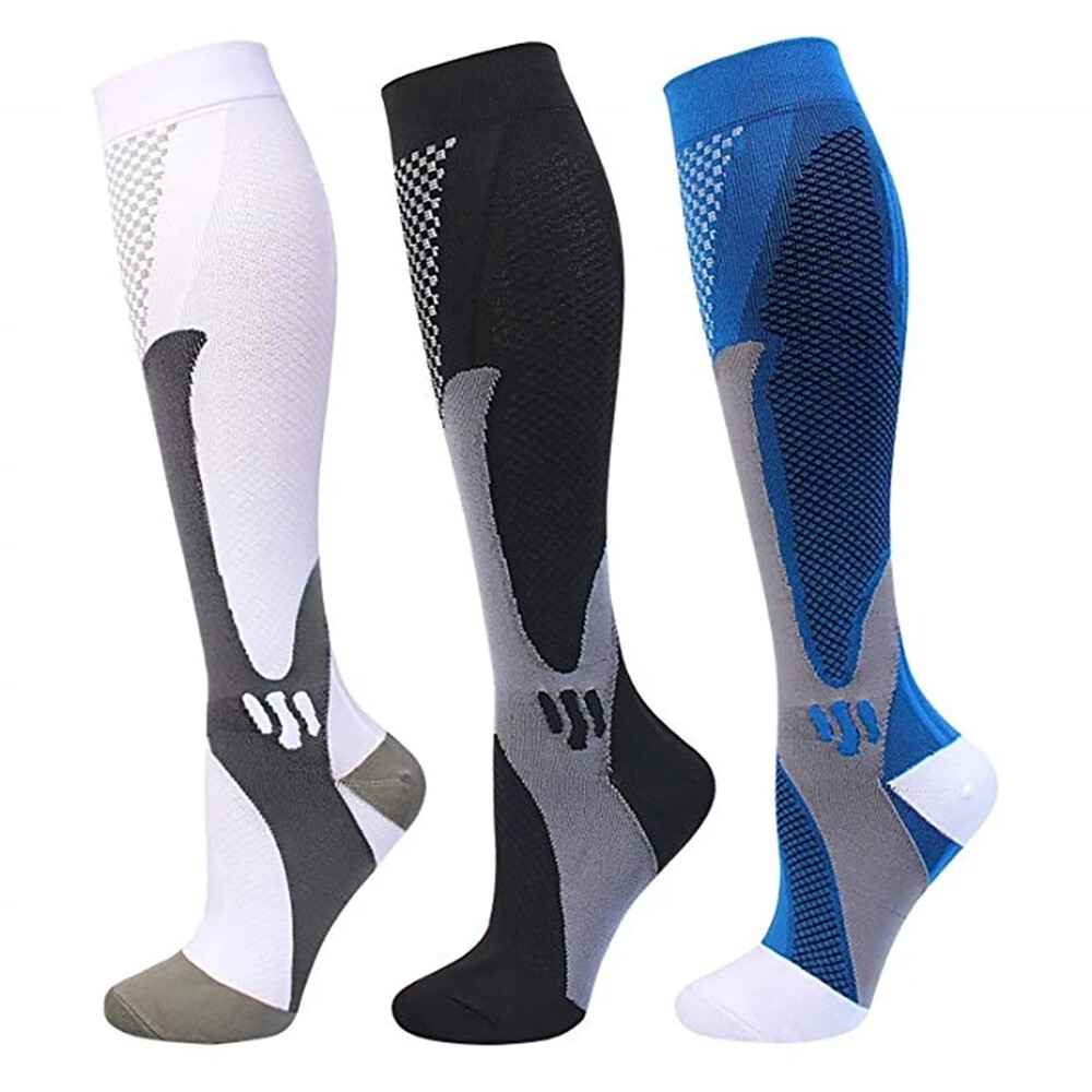 Compression Socks Stockings for Women Men Knee High Medical 20-30 mmHG L/XL/XXL