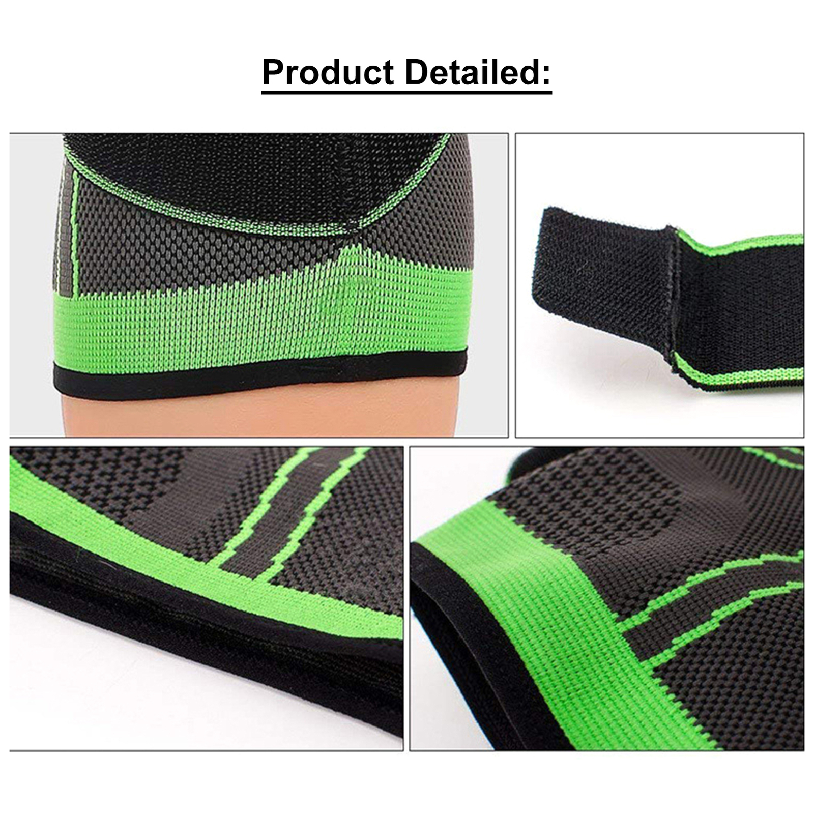 1PCS Adjustable Knee Support Knee C-ompression Sleeve Double S3M3