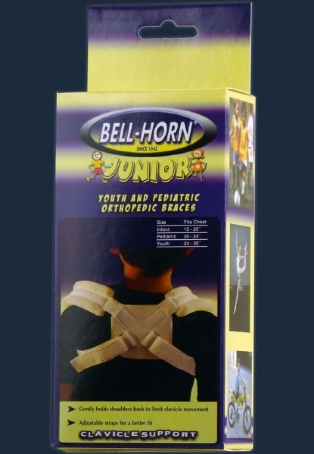 DJO Bell-Horn Junior Clavicle Support Size: Youth 24-30″