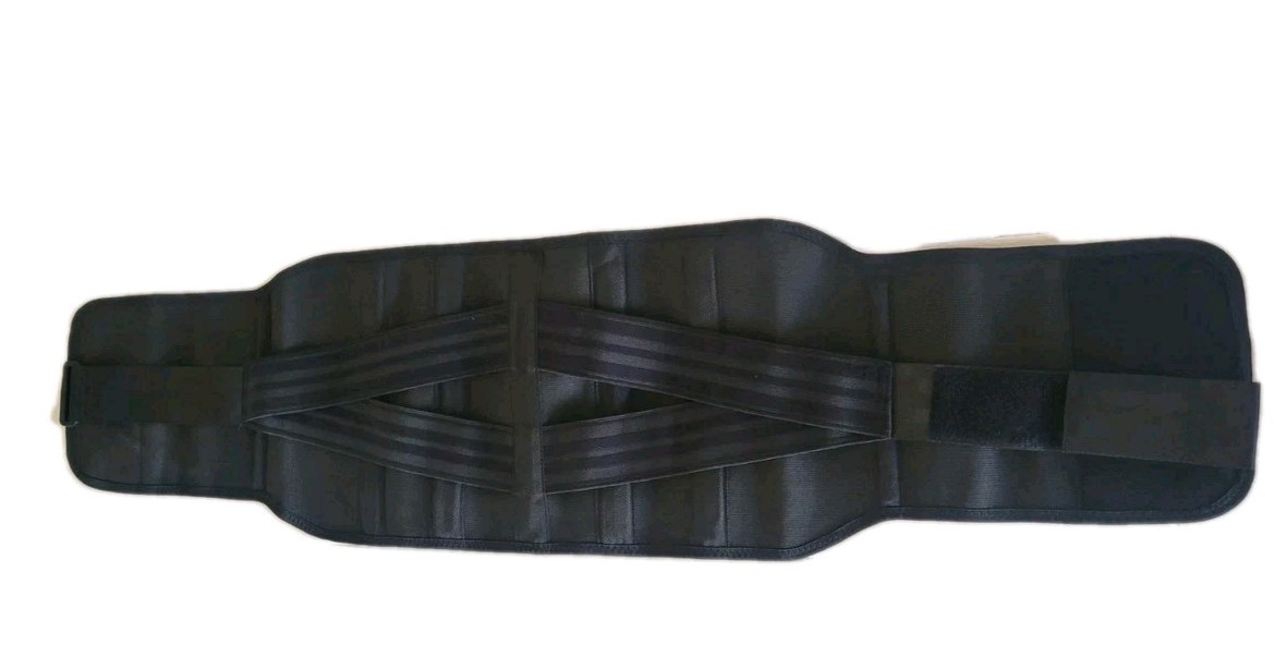 Adjustable Lower Back Brace Lumbar Support Waist Belt for Men Women Large Only