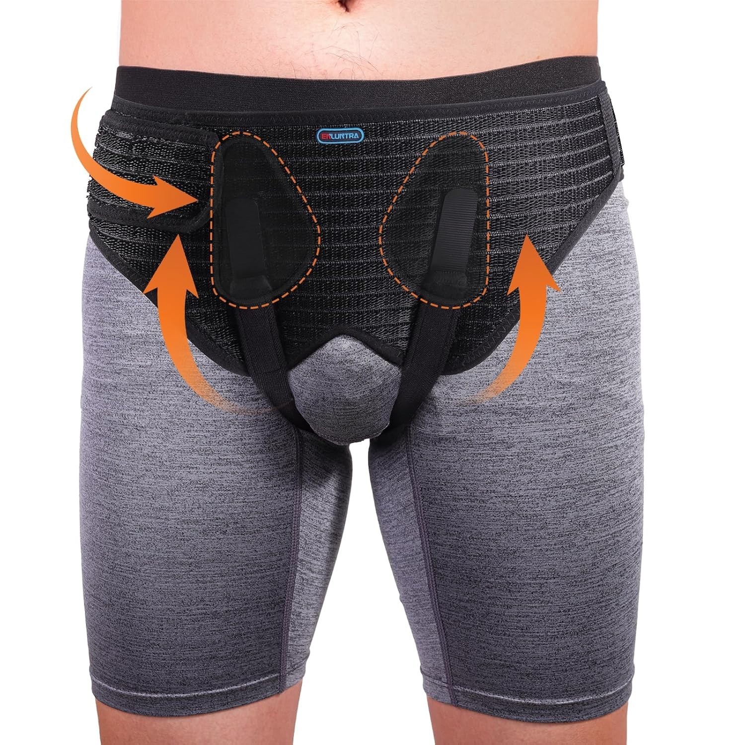 ENLUNTRA Hernia Belts for Men， Adjustable Inguinal Hernia Support Belt for Me…
