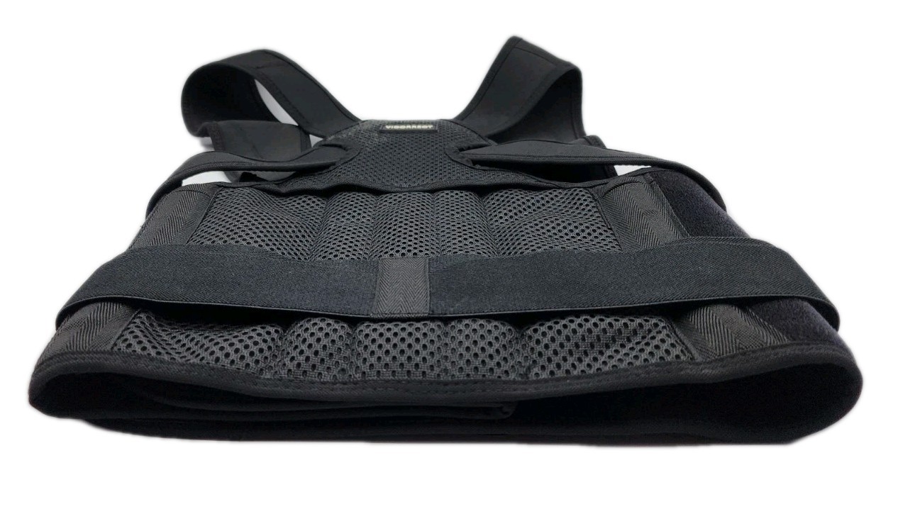 Vicorrect Unisex Small Black Adjustable Posture Corrector And Back Brace Belt