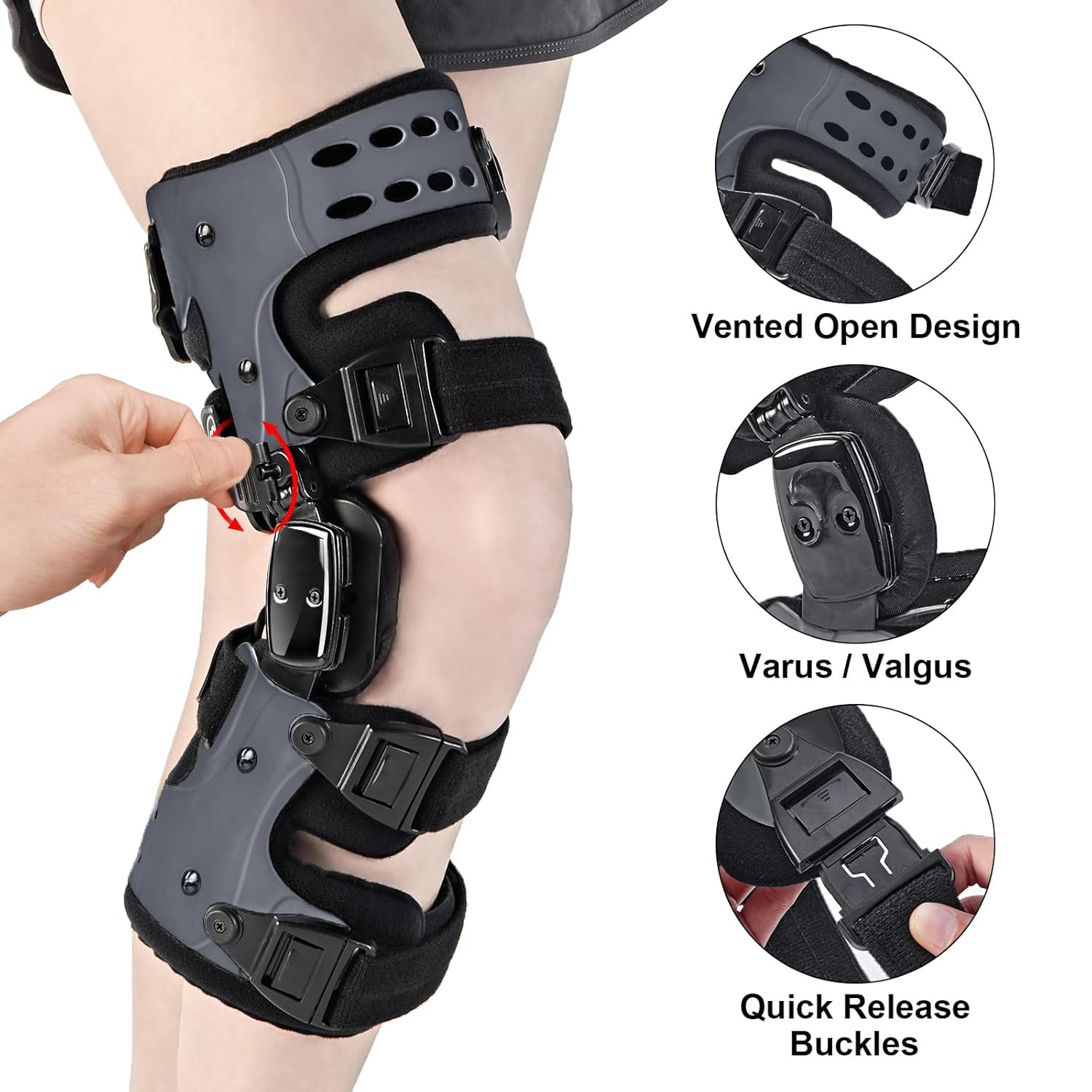 OA Unloader Knee Brace- Unloader Knee Brace for Osteoarthritis, Arthritis Pain,