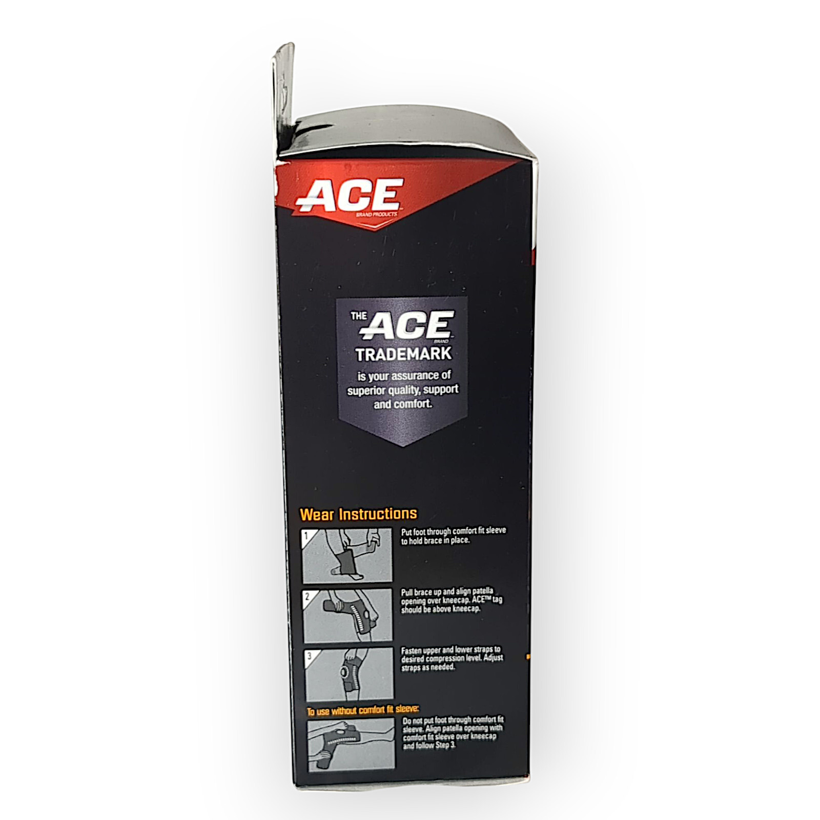 3M Ace Knee Adjustable Compression, Moderate Support ~ Adjust to Fit 11in-22in