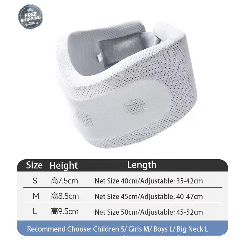 Adjustable Neck Brace Support Soft Foam Cervical Collar Neck Pain Relief Unisex