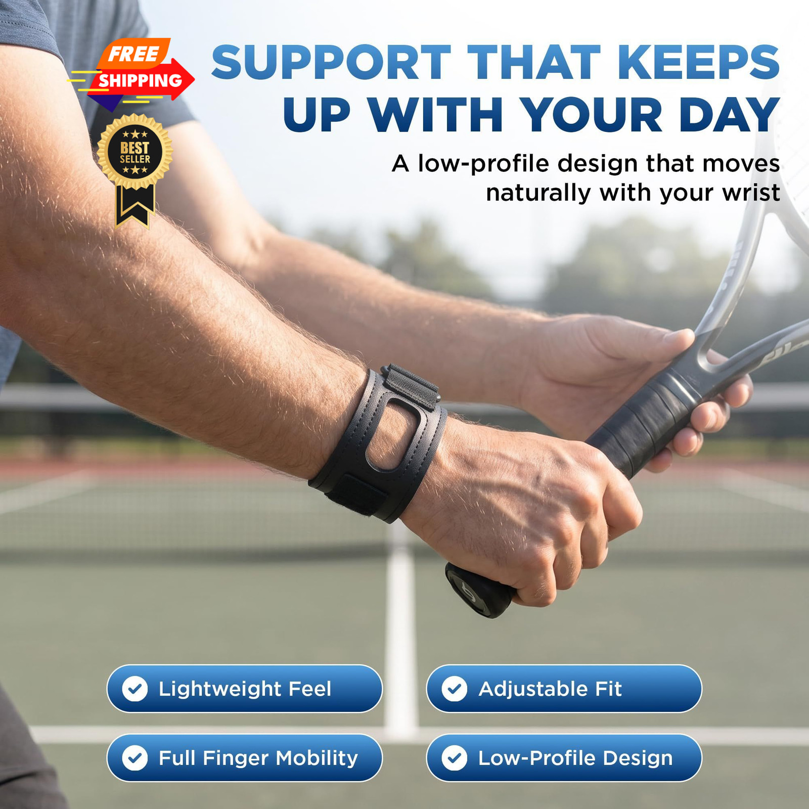 Quintistix Wrist Brace for TFCC Tears – Ulnar One Size, Black