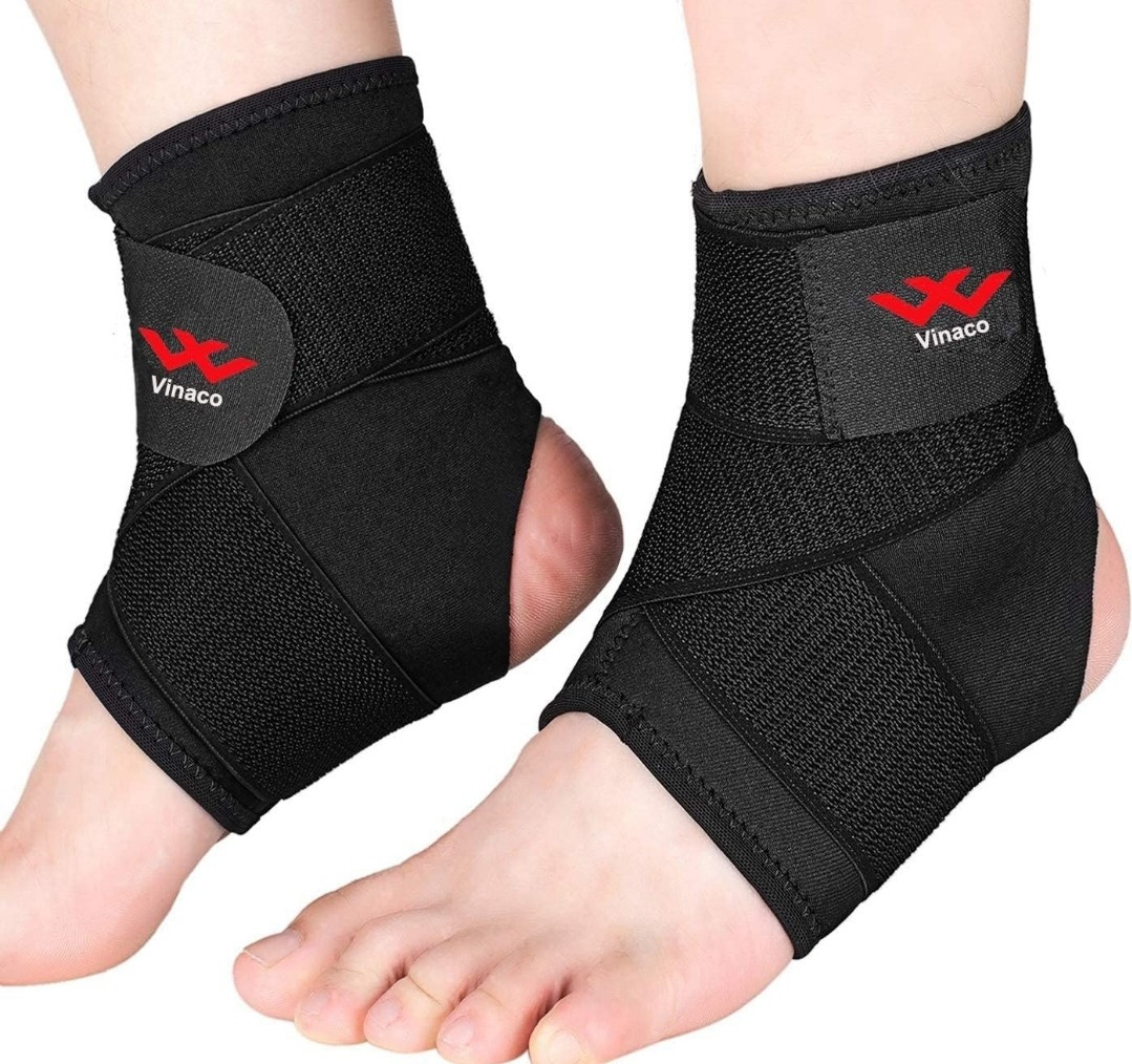 2 Pack Breathable & Strong Ankle Brace for Sprained Ankle, Stabilize Ligaments