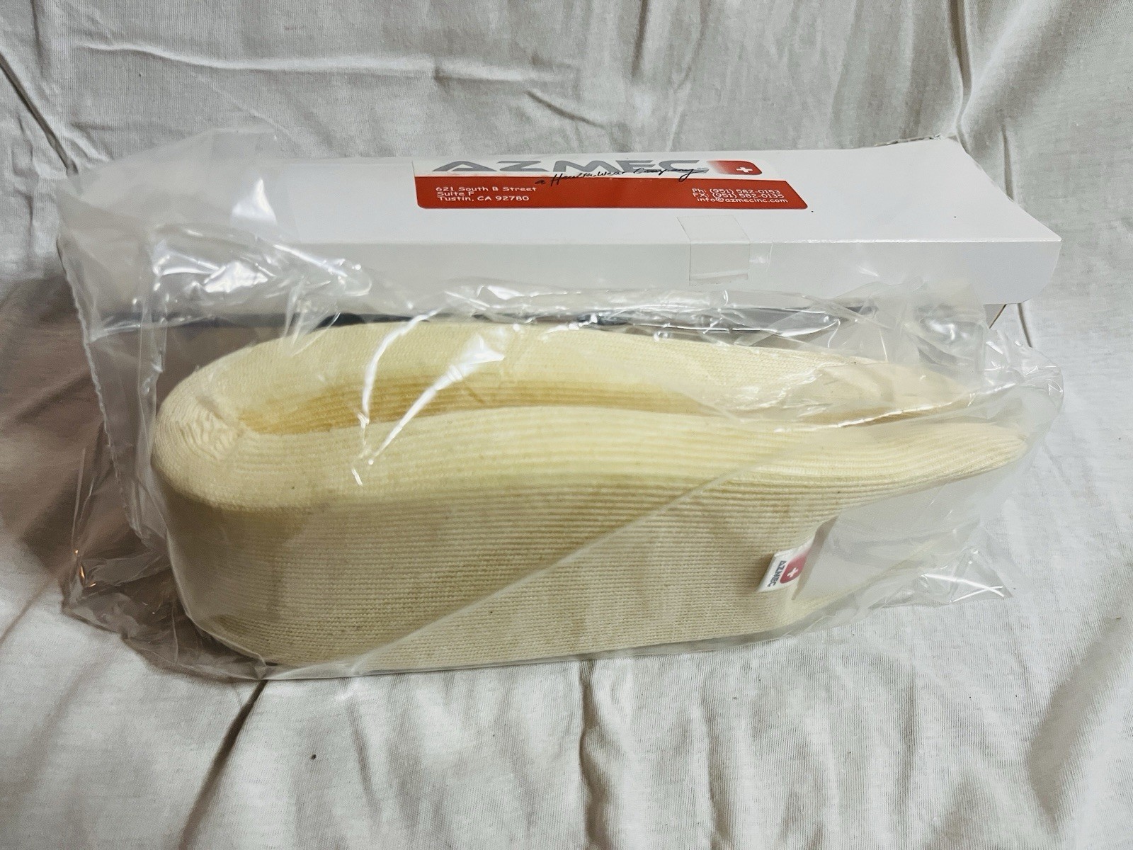 Azmec Foam Neck Brace Adjustable Size XL Made In USA Brand New