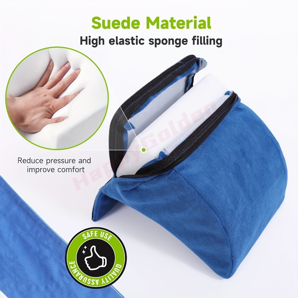 New Adjustable Wheelchair Lateral Support Cushion with Straps Elderly Disabled