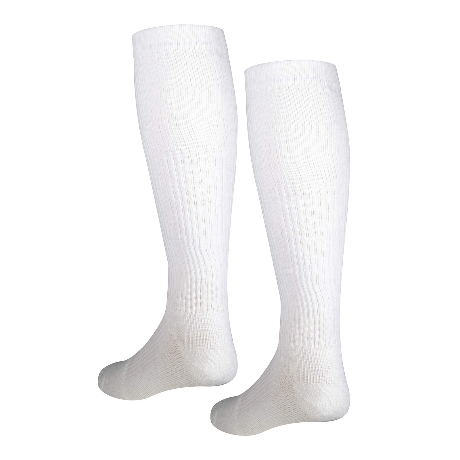 Compression Socks, 15-20 mmHg Support for Men, Padded Cushion Foot, Knee High…