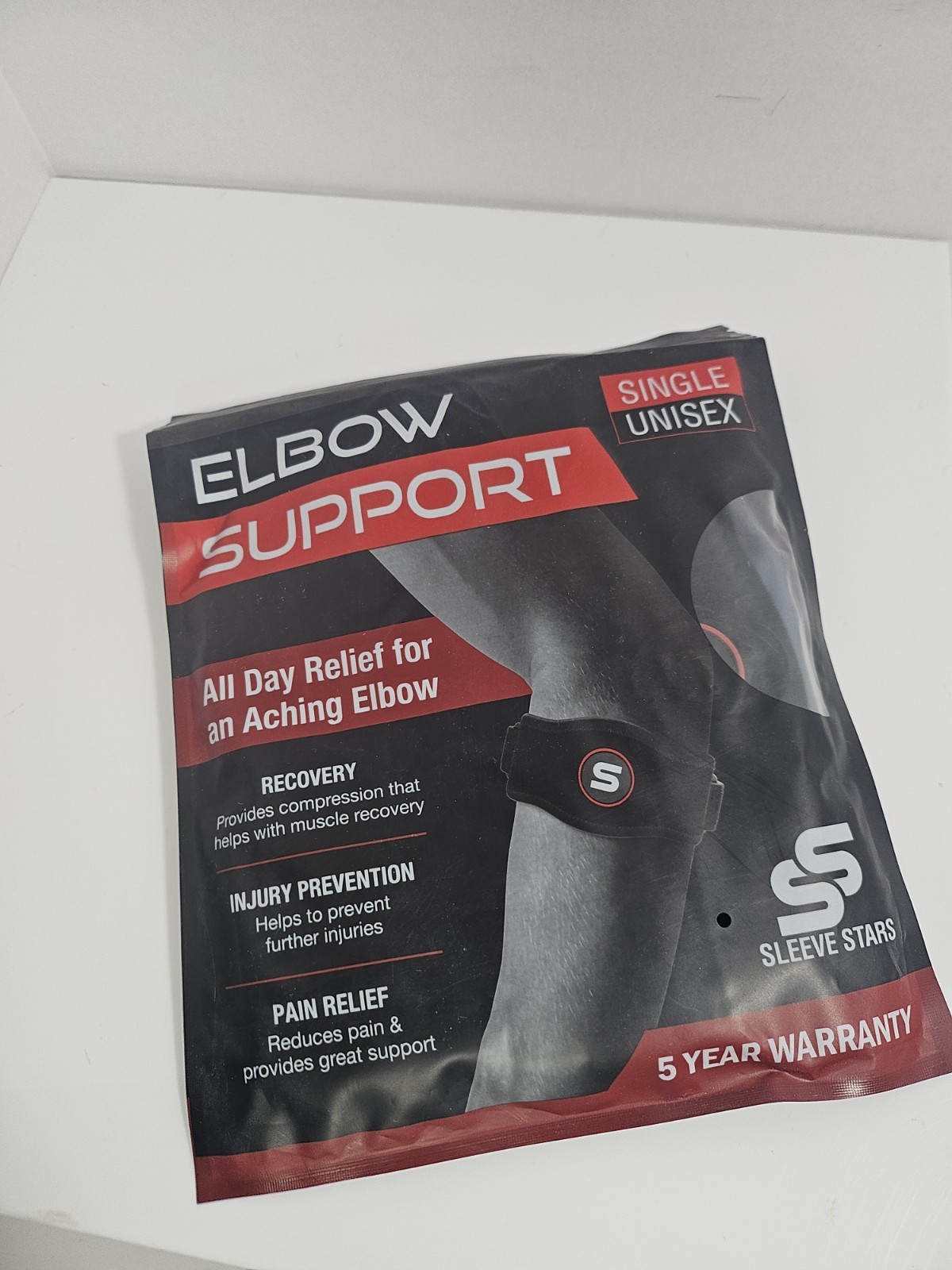 Sleeve Stars Elbow Support Single/Unisex All Day Relief For Aching Elbow