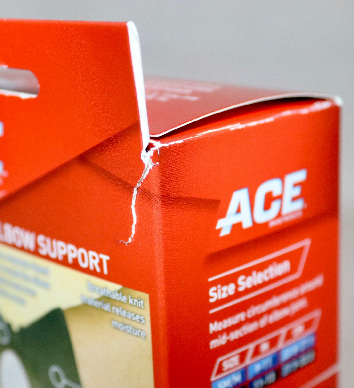 ACE™️ ~ Elbow Support Compression ~ Level 1 Support ~Elasto-Preene™️ ~ S/M NEW