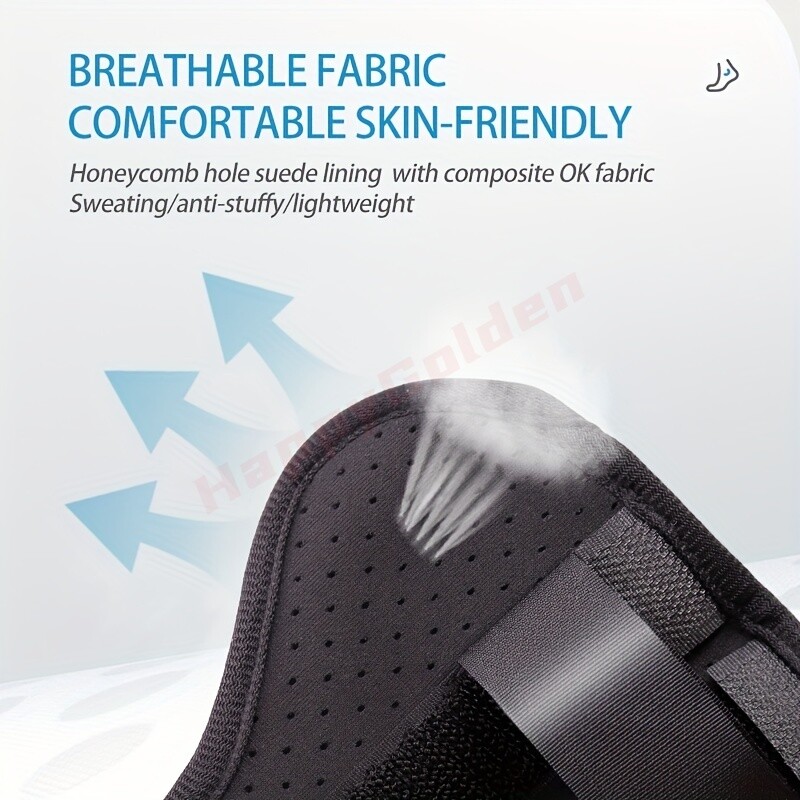 Toe Splint With Aluminum Strip Breathable Lightweight Foot Brace Fractured Toes