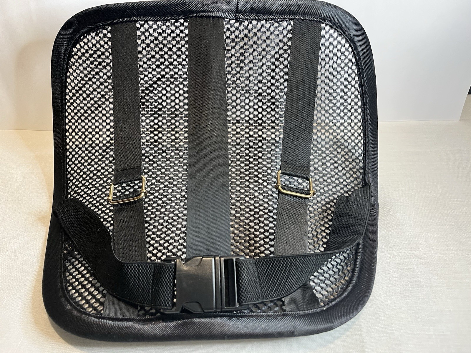 King phenix 8541801027 Double-layer Mesh Lumbar Support Seat Cushion – Black, 2