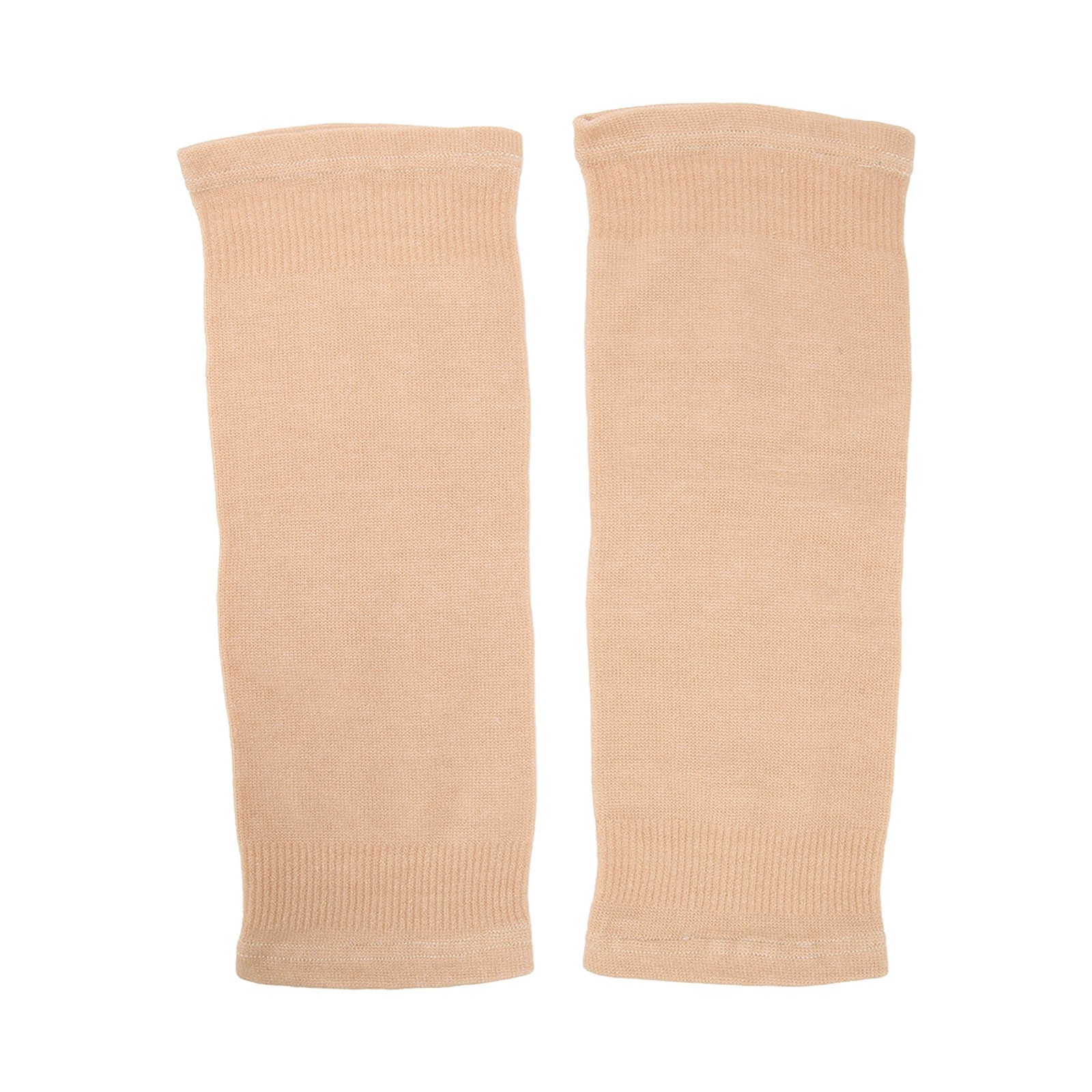 2Pcs Knee Brace Sleeve Comfortable Thin Stretchy Soft Skin Color Knee Protec NY