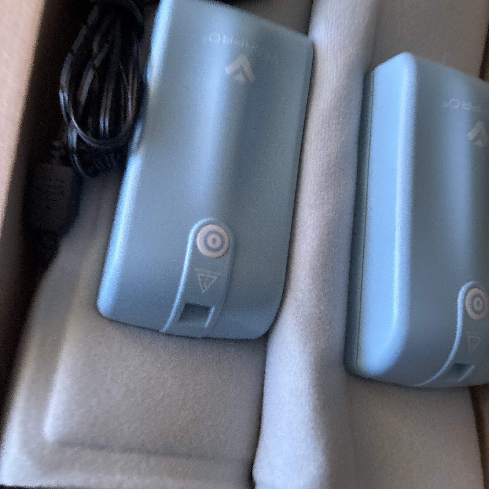 Venapro Dual Leg Compression Air Release One Touch Battery Operated-Open Box