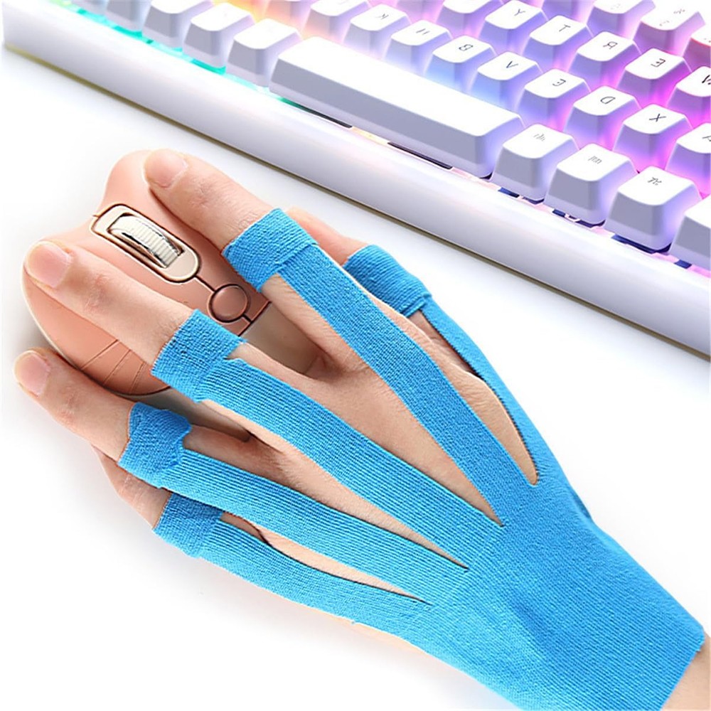 10Pcs Breathable Waterproof Kinesiology Recovery Tapes Finger Joint Support Tape