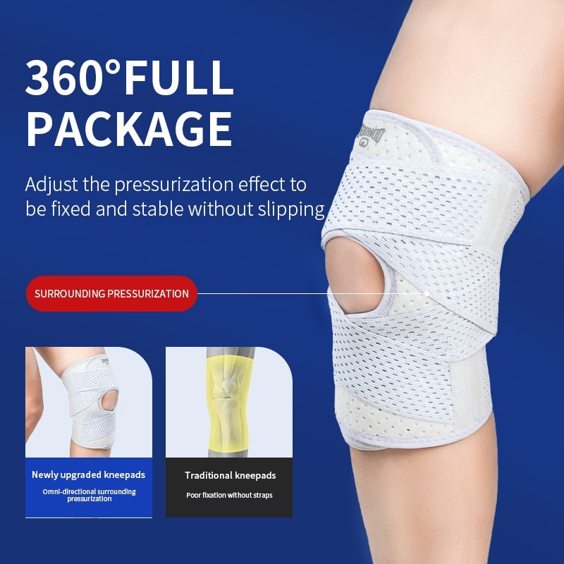Knee Brace Support Patella Stabilizer Strap Arthritis Running Tendon Pain Relief